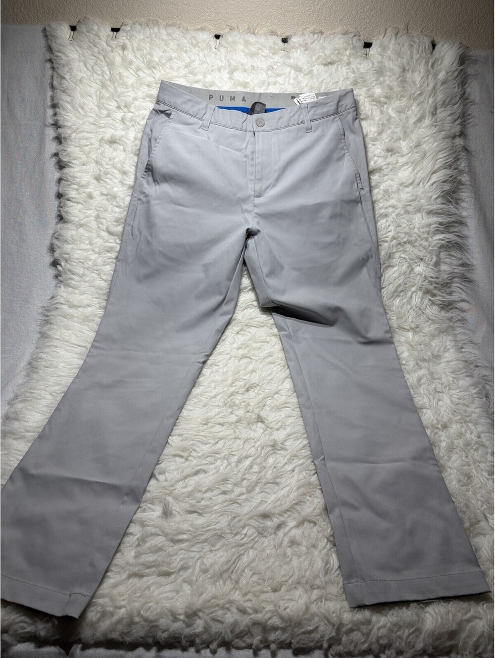 Men’s Puma Golf Gray Comfort Athletic Pants 30” X30” PUMA SE